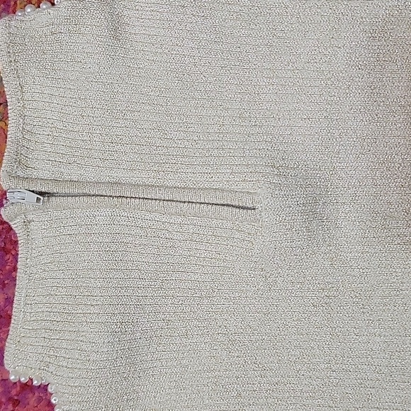 Cache Metallic Knit Top - Picture 5 of 5